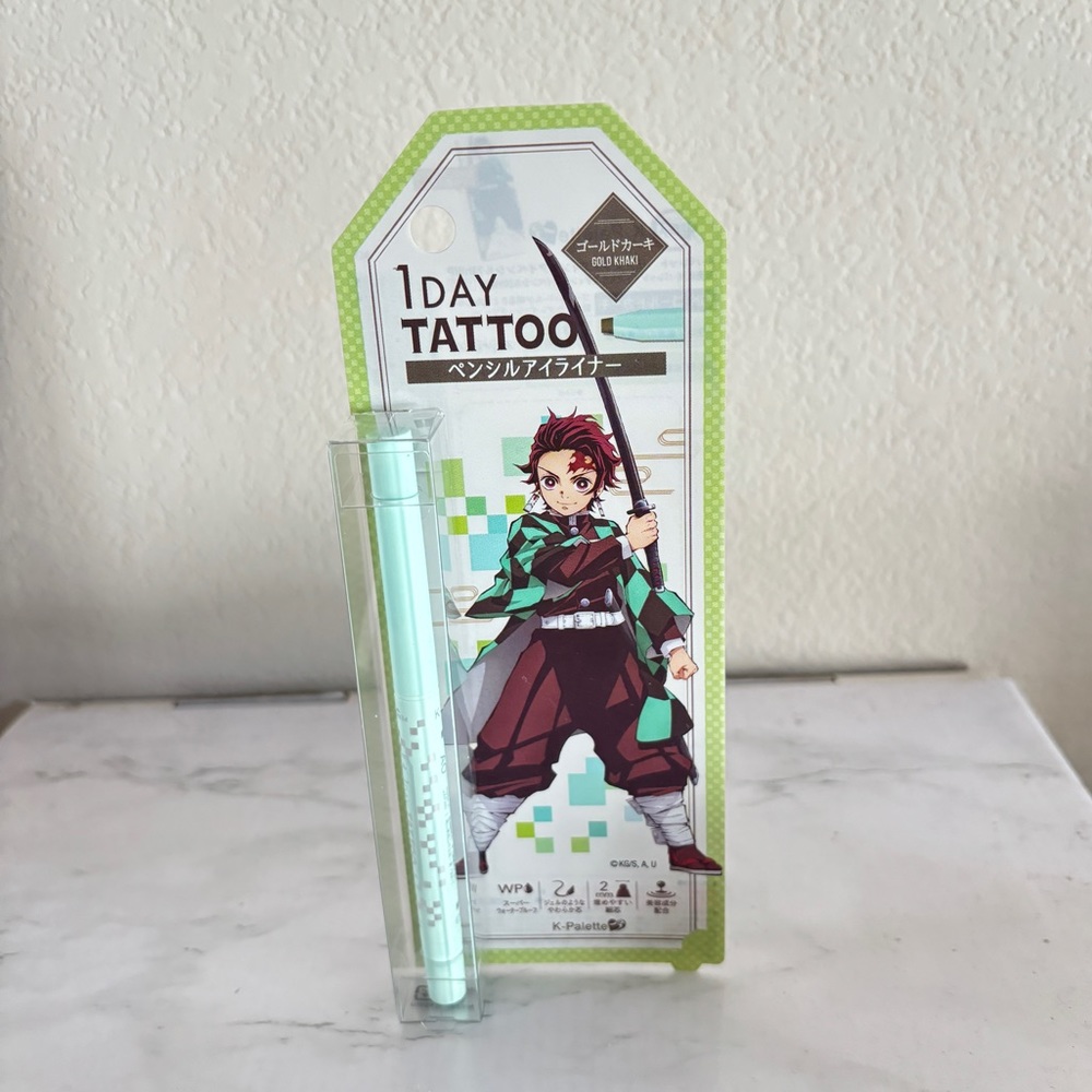 K palette Demon Slayer Tanjiro eyeliner in Khaki